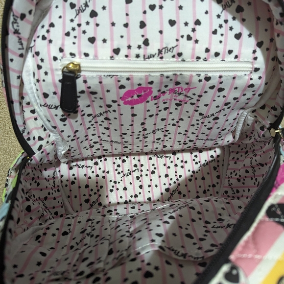 NEW Betsey Johnson Rainbow Panda Backpack - Picture 5 of 12